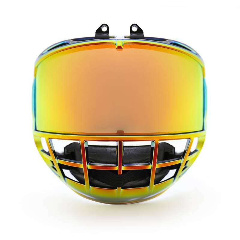 Квалитетан и издржљив хромирани јуниорски кавез за хокеј на леду за децу у Кини са заменом КСС