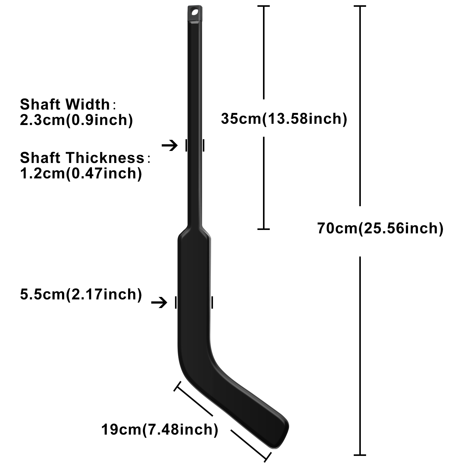 Омладинска мини голашка палица за хокеј на леду од фибергласа - најбољи избор за младе голмане